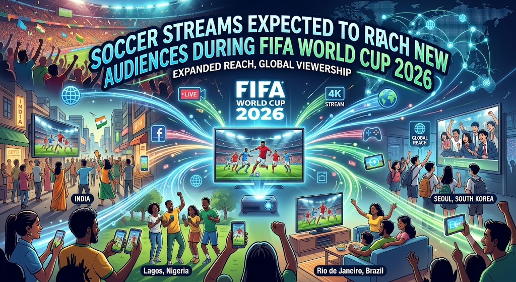 Soccer Streams Expected to Reach New Audiences During FIFA World Cup 2026