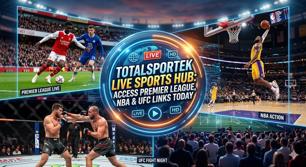 Totalsportek Live Sports Hub: Access Premier League, NBA & UFC Links Today