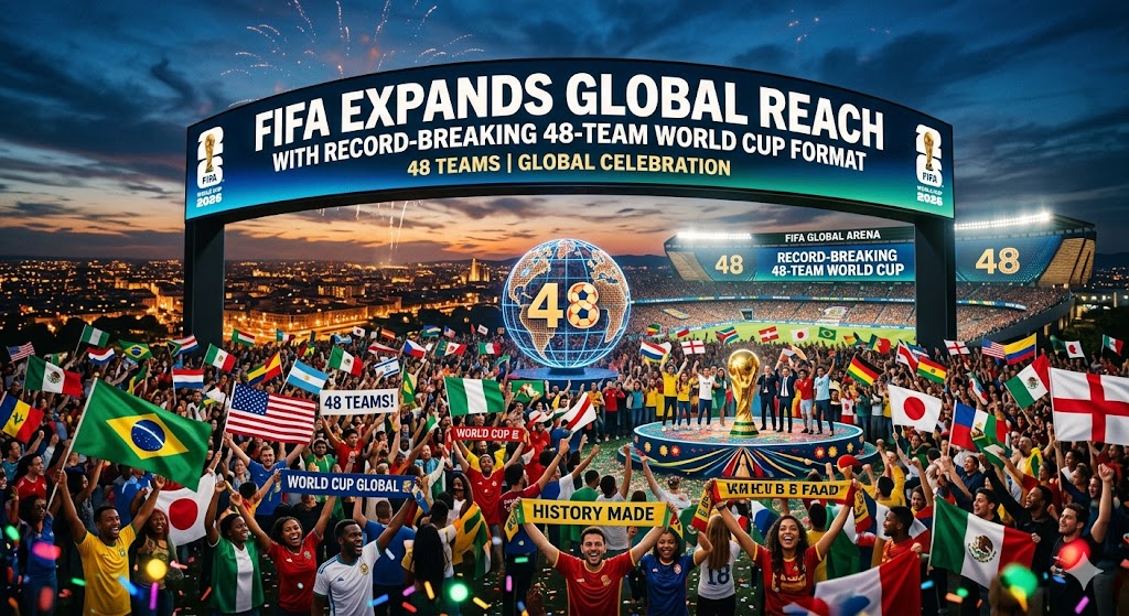 FIFA Expands Global Reach With Record-Breaking 48-Team World Cup Format