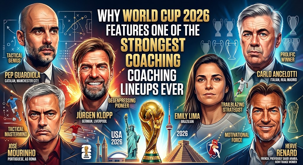 Why World Cup 2026 Features One of the Strongest Coaching Lineups Ever